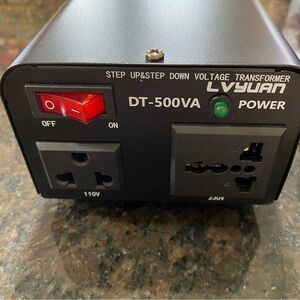LVYUAN 500 Watt Power Convert AC 110V ⇄ 220V Step up Down Transformer AC…
